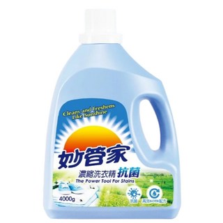妙管家 抗菌洗衣精4000g, 1個