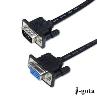 CX VGA(3 6) 公 母 延長線 扁線 1.8米 VGA頭 線 d sub, 1個, 本體x1