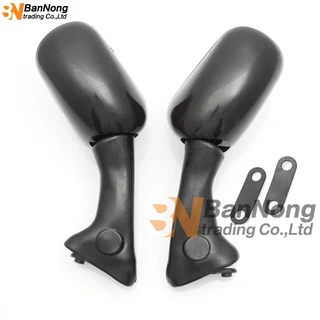 혼다 VFR750F VFR 750 F 1994 CBR 900 RR CBR900RR 1993-1997 용 오토바이 백미러, 01 Black