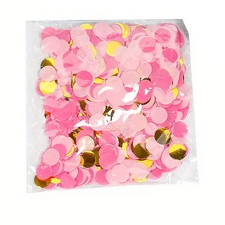 性別揭曉派對用 氣球填充紙屑/彩花 (粉色/藍色), 詳見商品包裝, 1個