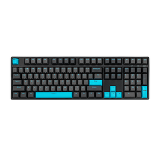 IKBC CD108HR Skydolch 炭灰藍 PBT二色成型 機械鍵盤 MX軸 TW Layout, 茶軸