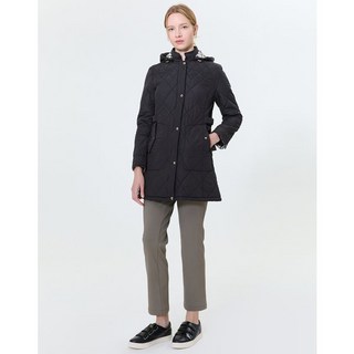 닥스골프 [스테디셀러]퀼팅 탈착 후드 패딩 점퍼 (BLACK) WNJU4D701BK