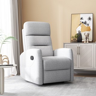 흔들의자 일류 공간 싱글 소파 캐빈 게으른 항공 리클라이닝 레저 수면 다기능 전기 거실 매, 17. 수동 앉기 및 누우기 + 360° 회전 + 흔들, 1개