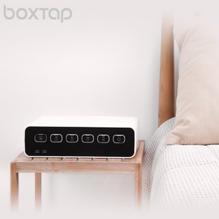 (에이블루) 전선정리형 모니터거치대 박스탭 (5구/16A/2.3M) (AB520(USB충전형)), 블랙, 1개