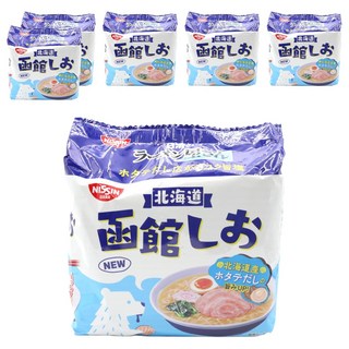NISSIN 日清 拉麵店 函館鹽味 5入, 6個