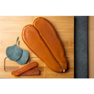 台灣嚴選.口感綿密細緻.不死鹹.真空包裝.送禮自用兩相宜, 1個, 養殖烏魚子/6兩