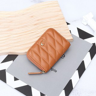 牛皮小卡包女士新款時尚真皮拉鏈卡套包小巧精致多卡位證件包短款手拿包零錢包錢夾短夾長夾男生錢包女生錢包學生錢包