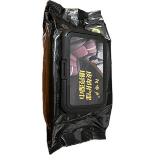 汽車內飾養護濕巾 皮革擦拭紙巾 清潔保養 溼紙巾 皮革保護增亮, 1個