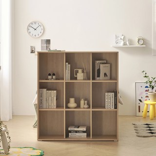 퍼즐 파티션 수납책장 시리즈 400/1100 3Colors 2가지타입 파티션 공간분리 400책장 1100책장 침대파티션 3단책장 대용량 수납책장 침대헤드형책장, 3단, 메이플