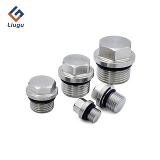 스테인레스 육각어댑터 렌치 비트 고압 육각 플랜지 엔드 캡 1/8인치 1/4인치 3/8인치 1/2인치 3/4인치 1인치 2인치 BSP 수나사 304 스테인리스 스틸 파이프 피팅, 1/8"