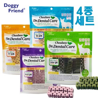 도기프랜드 Chealsea 닥터 덴탈케어 껌 4종 콤보, 1개