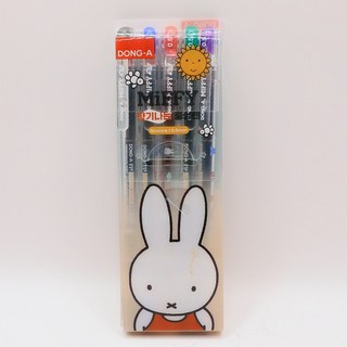 동아 홍당무 미피향기 중성펜 0.5mm 5색세트, 1개, 단품