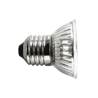 NOMOY PET 50W 爬蟲加熱燈泡，模擬陽光，促進維生素D3合成，增強骨骼, 25W, 1個