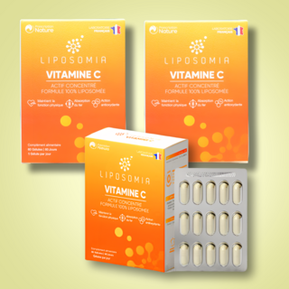 리포조미아 리포좀 비타민C 국내최초 프랑스 리포좀 제형기술 510mg 공복섭취 가능한 식물성캡슐 만성피로회복 영양제, 60정, 3개