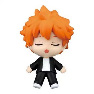 夢幻屋 正版 排球少年睡眠隊 萬代扭蛋 轉蛋 睡眠公仔 日向 研磨 黑尾 影山 垃圾場的對決, 1個