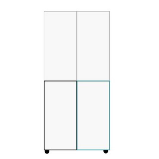 LG전자 T873MEE111 오브제 컬렉션 1등급 냉장고 매직스페이스 메탈 베이지