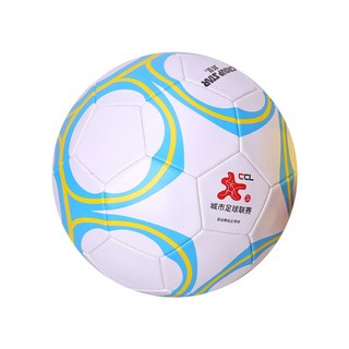 【GROUP STAR】群星5號PVC足球(時尚亮面設計，耐磨材質，標準尺寸), 白色(GS5830W), 1個