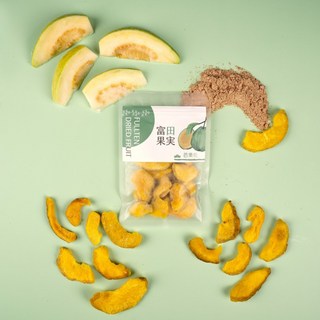 富田果實 芭樂乾附梅粉(65公克/包) - 台灣團購聖品，夾鏈袋隨身包, 1個, 芭樂干 附梅粉(65公克/包)