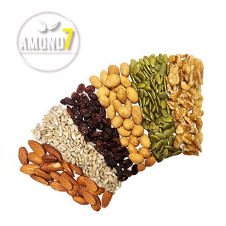 아몬드7 하루웰빙견과 딜리셔스 20g*50봉 견과류, 20g, 50개