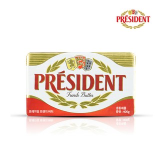 [아이스박스무료] 프레지덩 무염 프랑스산 버터 400G[냉동], 400g, 4개