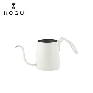 KOGU 珈琲考具 專業咖啡職人點滴式細口手沖壺 300ml - 雪霧白, 1個