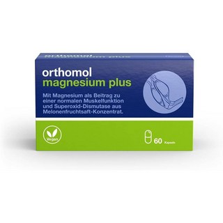오쏘몰 마그네슘 플러스 캡슐 Orthomol Magnesium Plus, 60정, 1개