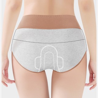 52홈 루나쉴드 빅사이즈 전체 방수 순면 위생팬티 3종 넓은 샘방지