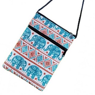 태국 코끼리 가방 미니 크로스백 여행용 핸드폰