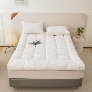 셀미닉 통세탁 사계절 토퍼 10cm 두께감, 아이보리