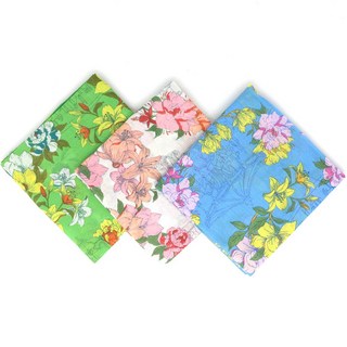 파니파오 국산 면 손수건스카프 대형 3장세트