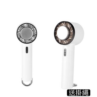 【送掛繩】高科技冰敷手持風扇 桌面風扇 手機支架 製冷風扇 冰風扇 冷敷風扇 小朋友 便携式小風扇 生日禮物 批發, 白色【掛包包版本，送掛繩】