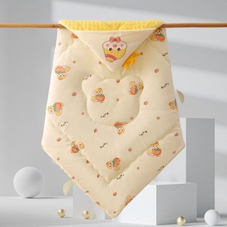 寶寶包巾 寶寶包毯 嬰兒豆豆絨安撫抱被 新生兒純棉被子 產房初生抱毯 春秋冬季加厚睡袋