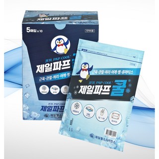 제일헬스사이언스 제일파프 쿨 붙이는 파스 카타플라스마, 3개, 5매입