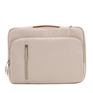 소우디 대용량 노트북가방 13인치 15인치 서류가방 노트북 가방 핸드캐리 노트북 가방, 1개, 베이지