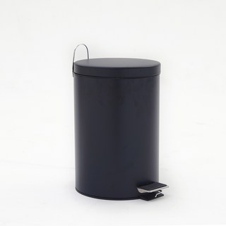 腳踏垃圾桶 大容量廁所垃圾桶 分類垃圾桶 不銹鋼垃圾桶 廚房垃圾桶, 12L垃圾桶_霧黑超取限1入宅配限2入, 霧黑