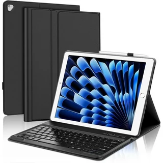 iPad Pro 12.9 1세대/2세대 2015/2017 A1584/A1652/A1670/A1671용 키보드 케이스 분리형 무선 블루투스 커, 02 Pro12.9(A1670 A1671)