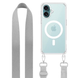 더조은셀러 맥세이프 호환 세이프링 와이드스트랩 목걸이 케이스 크로스