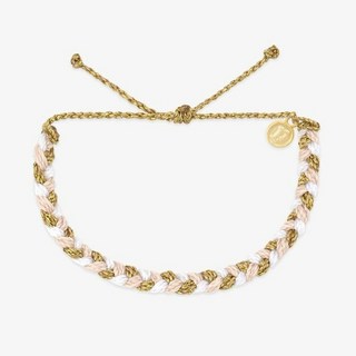 Pura Vida 美國手工 MULTI BRAIDED 多色粗線編織 可調式衝浪手環 (多色可選), 1個, 最愛的禮物