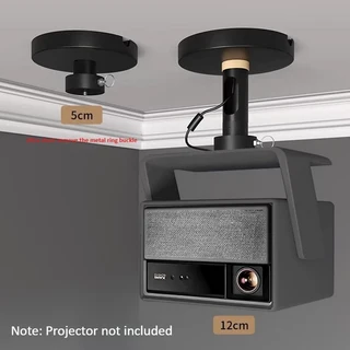 XGIMI RS10 RS20 Vidda C2 C3용 일반 프로젝터 스탠드 천장 마운트 헤비 듀티 브래킷 빠른 설치 조절 가능, 01 빠른  Mainland, 02 Height 5CM-12CM