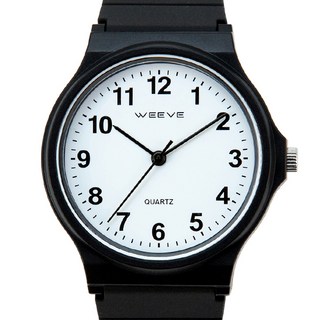 WEEVE 남여공용 큰숫자 저소음 학생 수능 손목시계 WV1419