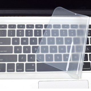 LOUING 노트북키스킨 만능 무소음 실리콘 키스킨, 1개, 투명