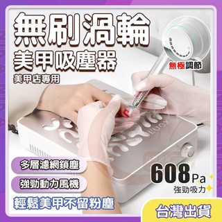 【NIKA】日式美甲吸塵器 美甲吸塵機 卸甲機 指甲打磨機 超強吸力不跑灰 抽拉式過濾網清潔 平面吸塵器, 1個, 白色