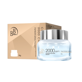 BB Amino 2000ppm藍銅胜肽緊緻精華霜30g, 30g, 1個