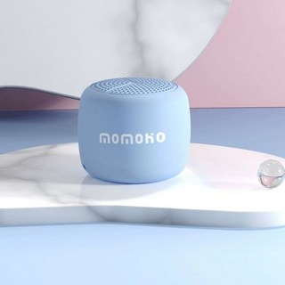 초미니 초소형 스피커 초경량 음향 포터블 벚꽃 미니 서브우퍼 야외 경량 무선 스마트폰, 이블루 방수+고음량 B11TF 원형, 공식 표준 패키지