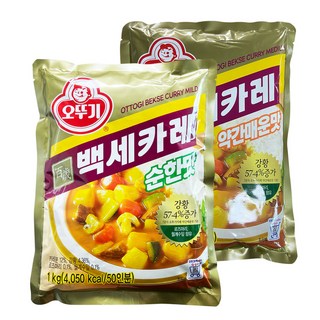 오뚜기 백세카레 대용량, 1kg, 1개