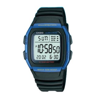 CASIO 經緯度鐘錶 十年電池 電子錶 超大螢幕 貪睡功能 當兵 運動 台灣公司貨