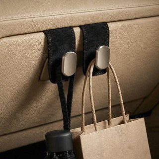 픽바이슈 자동차 차량 글러브박스 조수석 후크 걸이, 블랙-더블, 1개