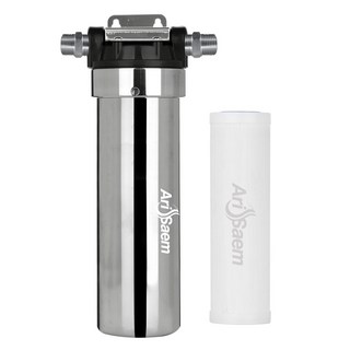 아리샘 무타공 주방 싱크대 언더싱크 직수 수도 정수 필터 식기세척기 조리수 제빙기 필터, 파우셋제외 10mm설치, 직접설치