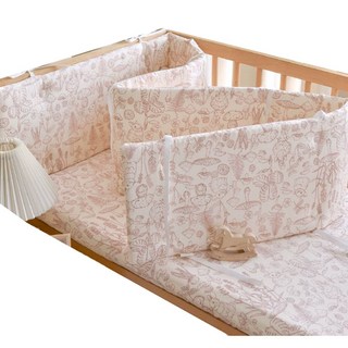 嬰兒純棉床圍, 純棉床圍－森系兔60CM