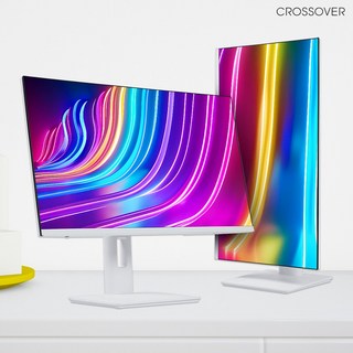 크로스오버 27QD166CM QHD iPS USB-C 120Hz 68cm 피벗 사무용 게이밍 컴퓨터 모니터, 27QD166CM 일반